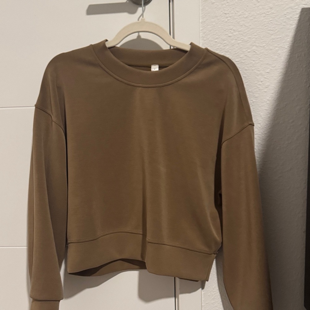 lululemon athletica Brown Sweatshirt